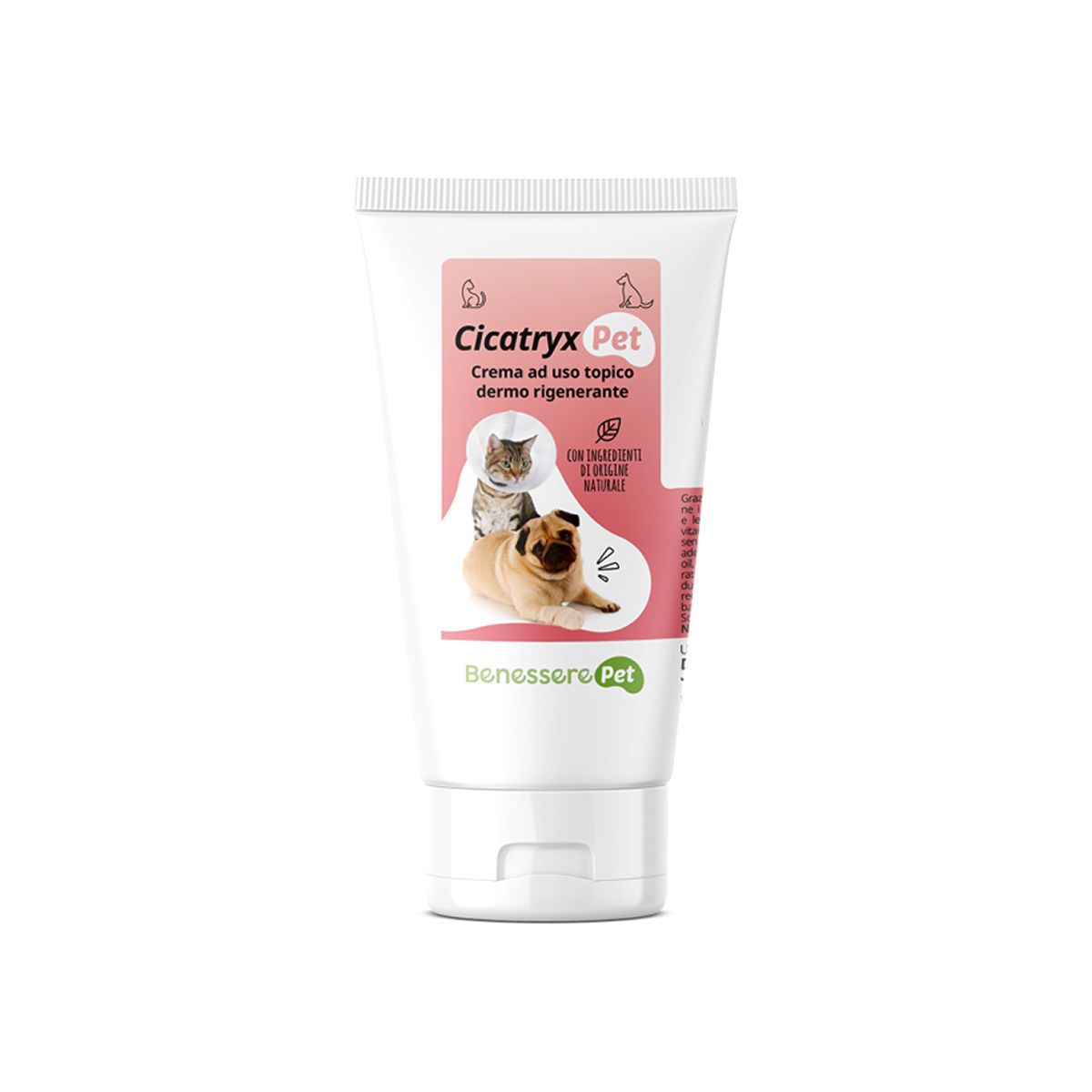 Benesserepet Cicatryx Pet Crema Cicatrizzante Cani Gatti 50ml