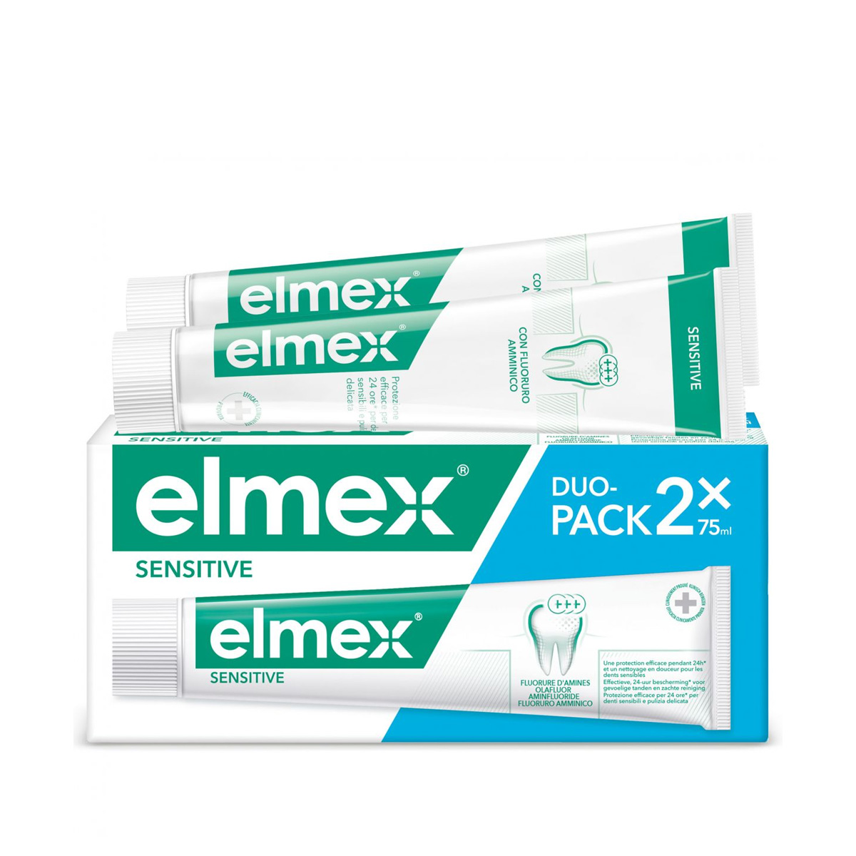 Elmex Dentifricio Sensitive Bitubo 2x100ml