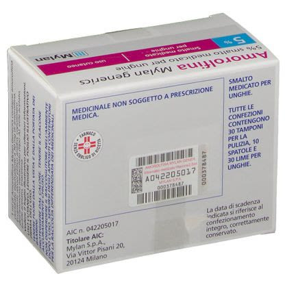 042205017 - Amorolfina 5% Mylan generics Trattamento Unghie 2,5ml - 7858052_3.jpg