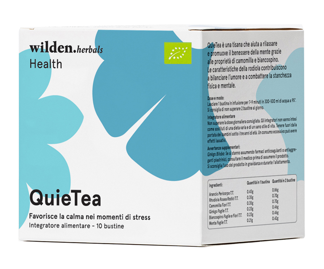 Wilden Tisana Biologica Quietea 10 Bustine