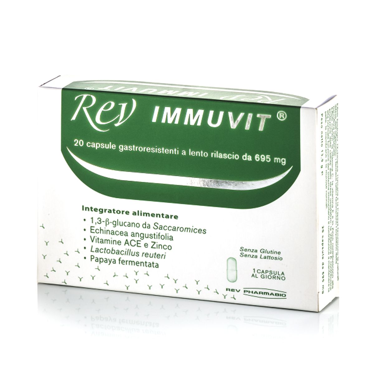 Rev Immuvit Integratore immunostimolante 20 Capsule