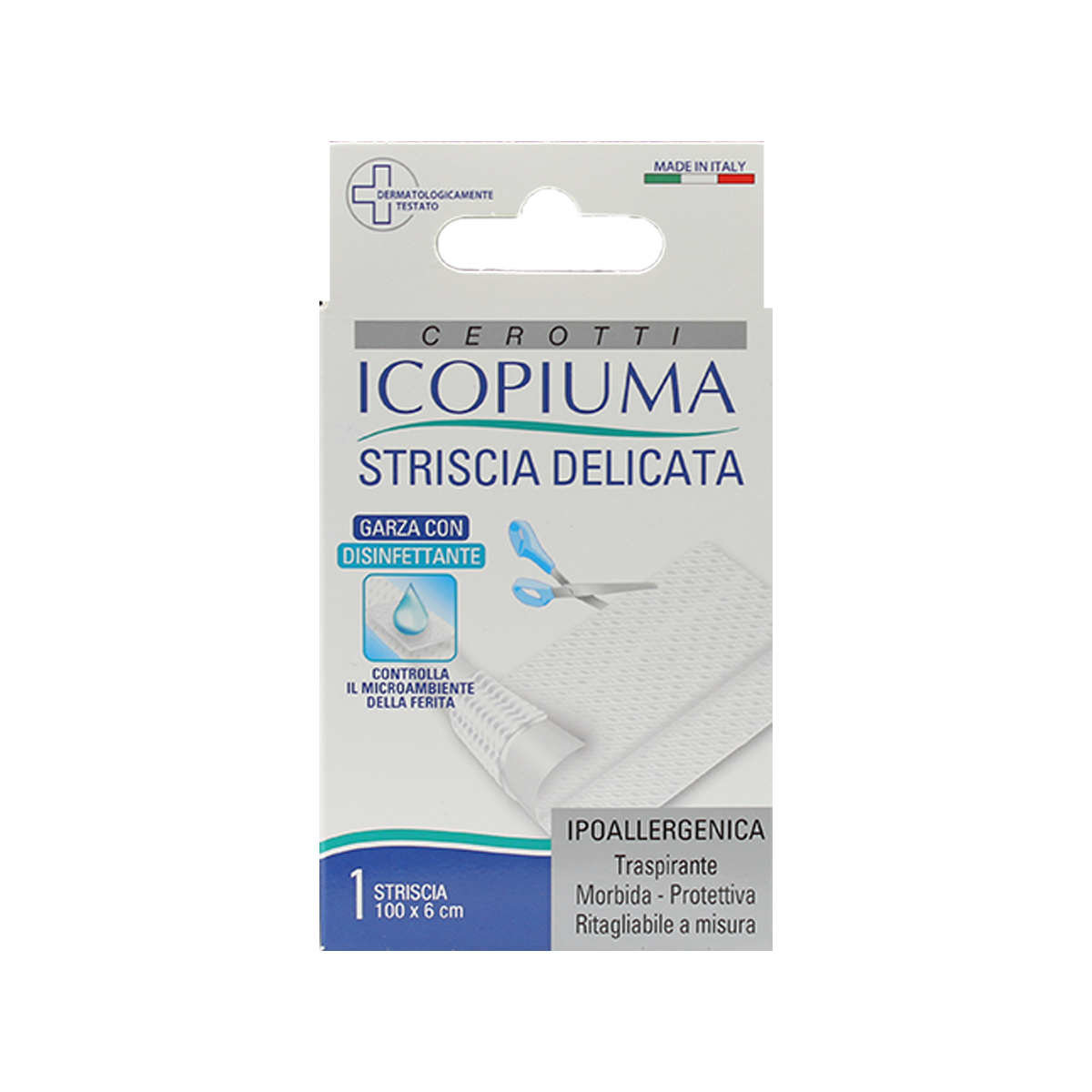 Icopiuma Medicazione Tessuto Non Tessuto 100x6cm