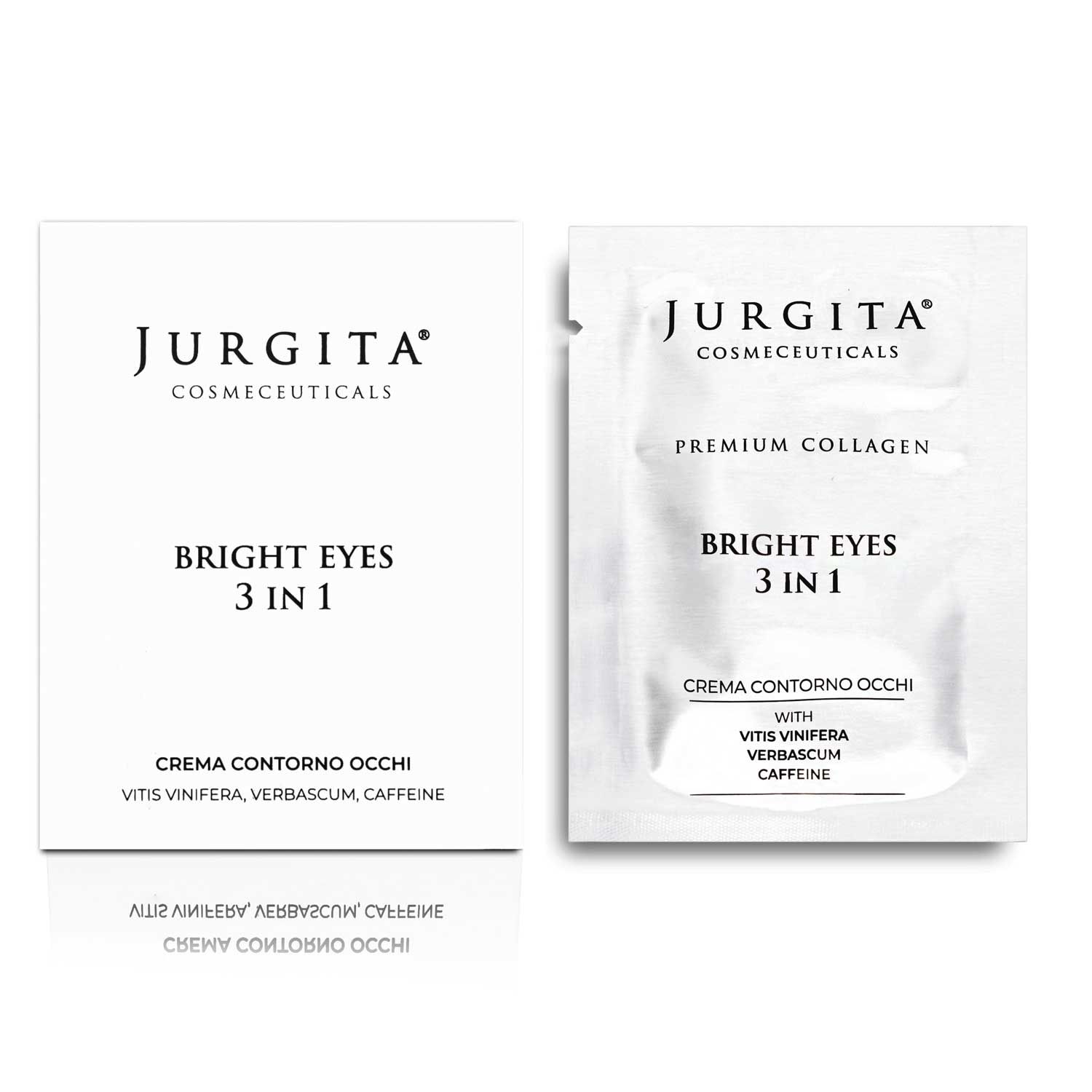 Jurgita Cosmeceuticals Bright Eyes 3 In 1 5 Pezzi