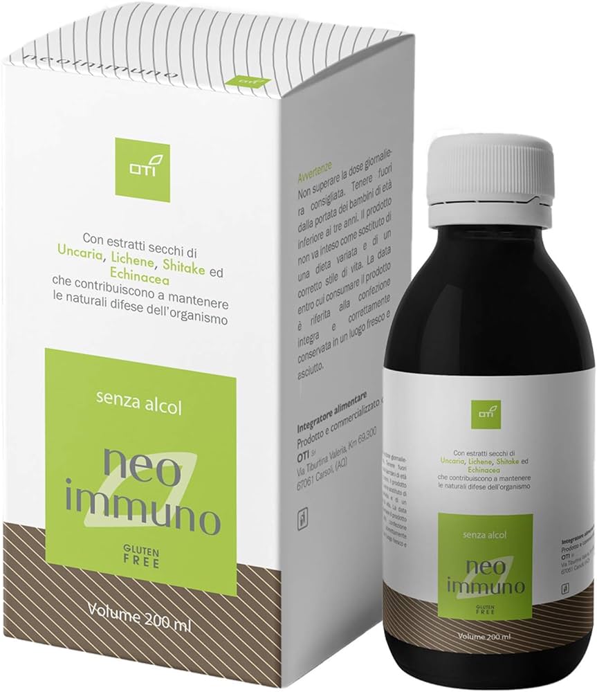 Oti Neo Immuno Sciroppo Integratore immunostimolante 200ml