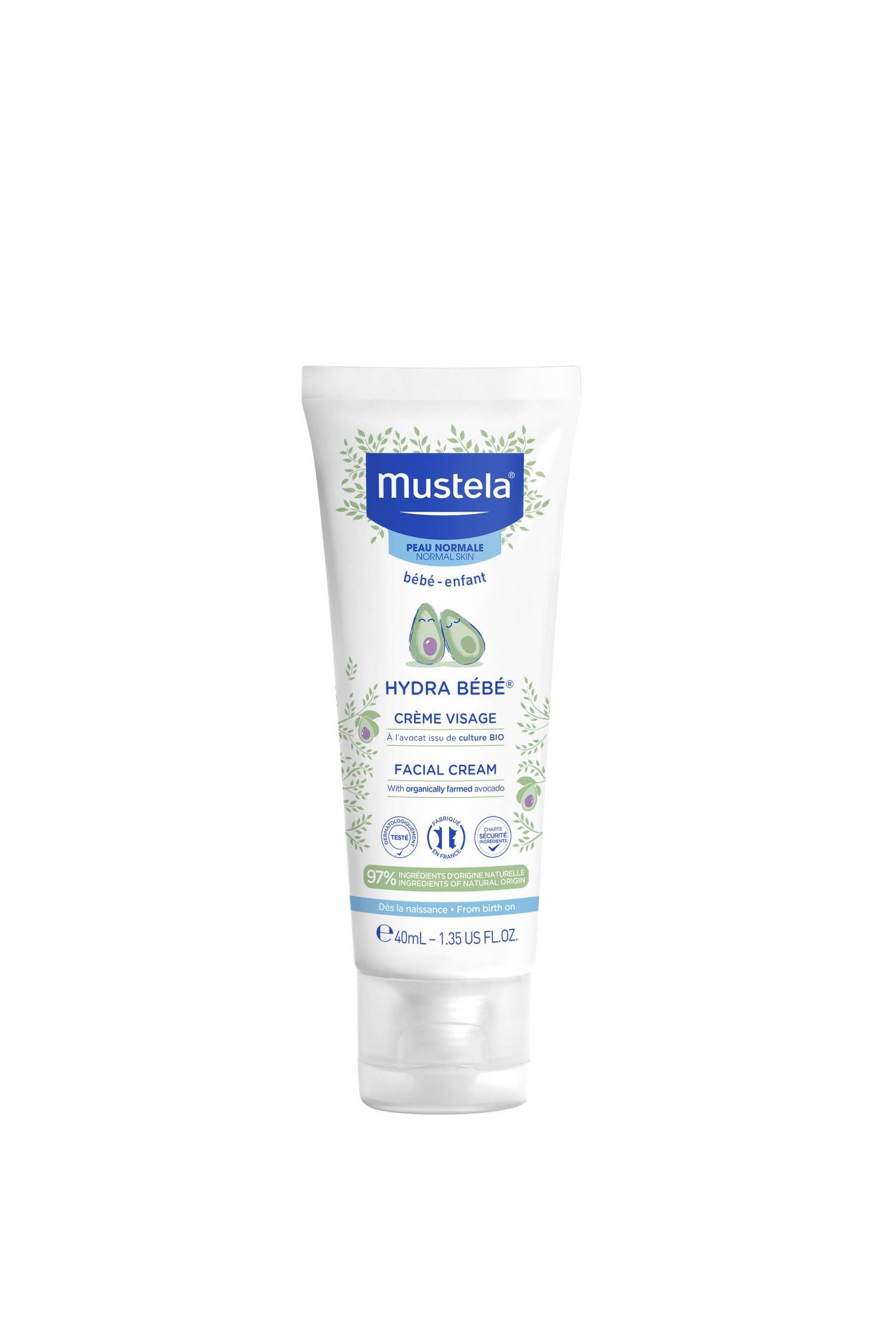 Mustela Hydra Baby Crema idratazione viso 2020 40ml