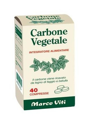 Carbone Vegetale 40 Compresse