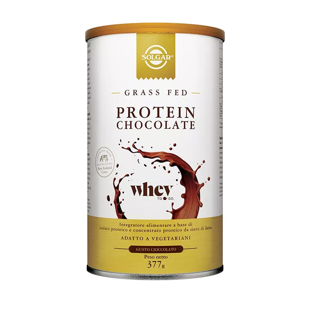 Solgar Protein Cioccolato Integratore Proteico 377g