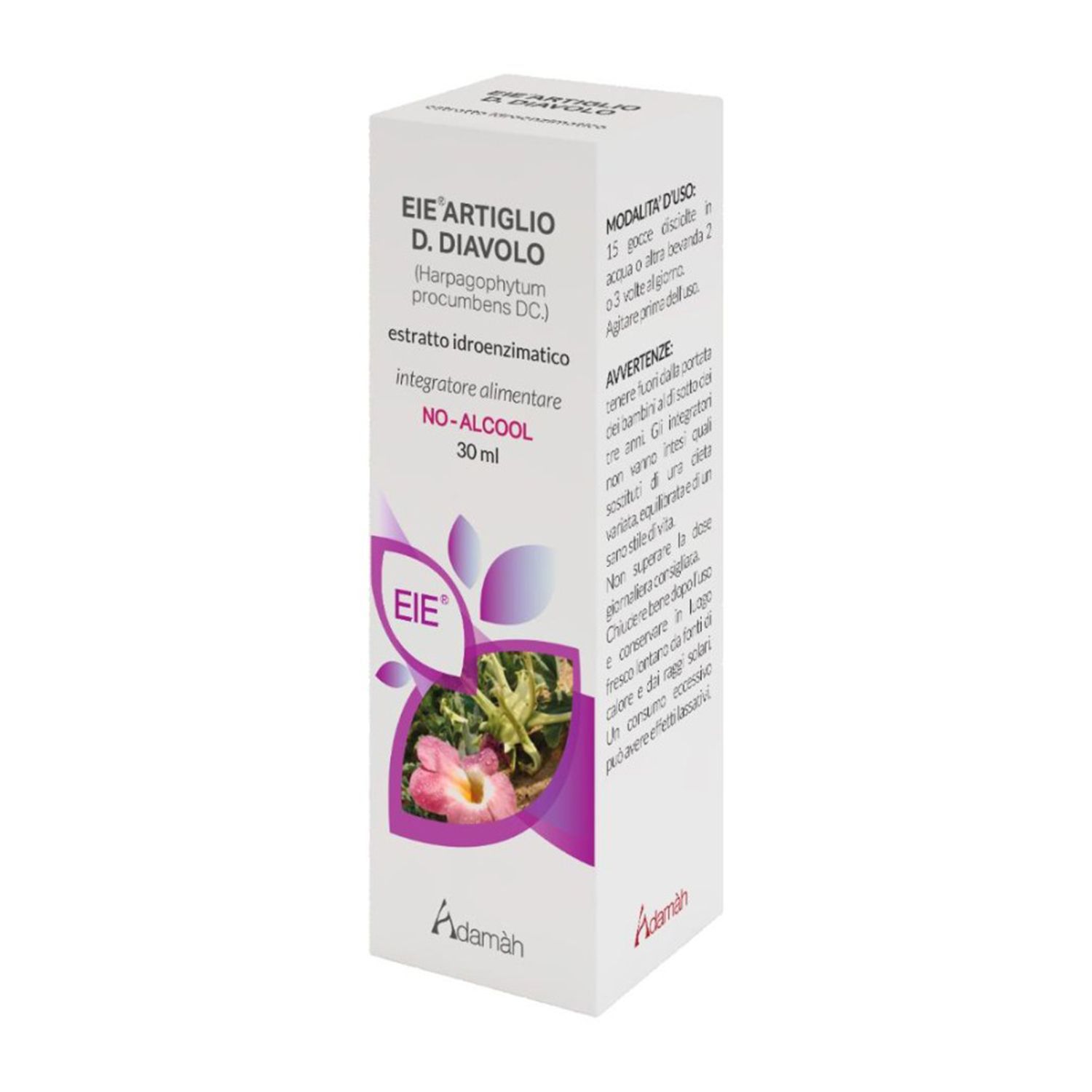 Eie Artiglio Diavolo Estratto Idroenzimatico Integratore 60ml