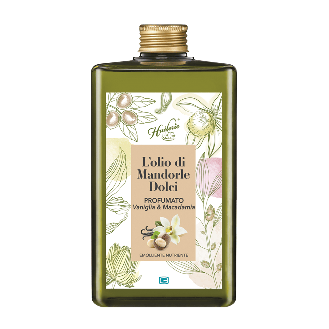 Huilerie Olio Mandorle Dolci Vaniglia/macadamia Idratante Corpo 300ml