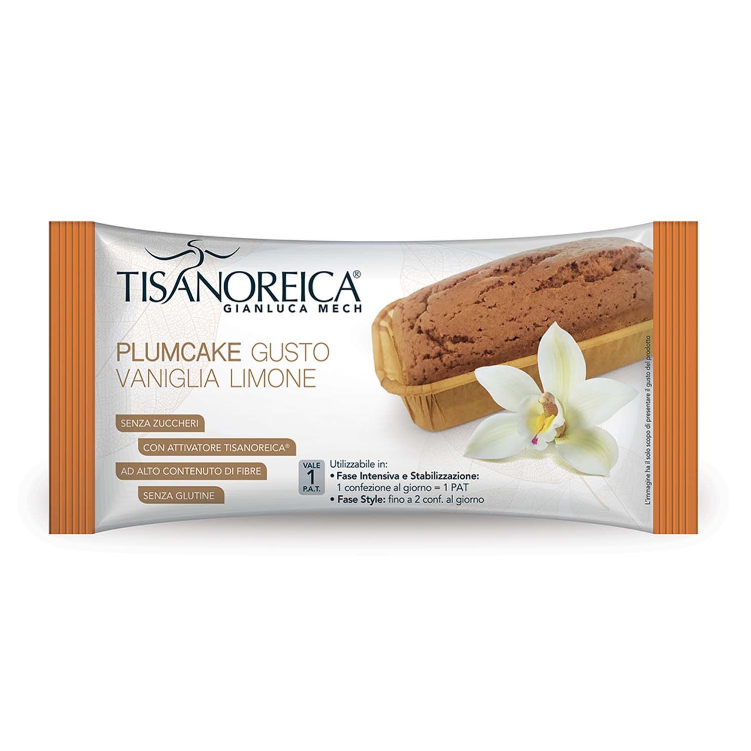 Gianluca Mech Tisanoreica Plumcake Limone E Vaniglia 50g