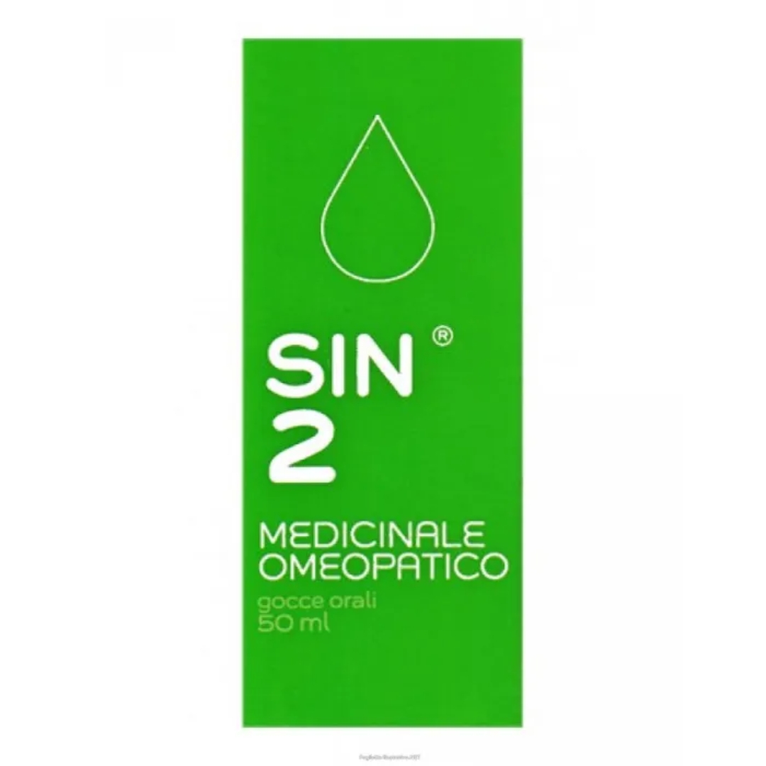 Sin 2 Gocce Integratore Omeopatico Rimedio Naturale 50ml