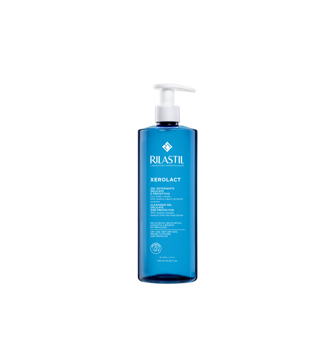 Rilastil Xerolact Gel detersione 750ml