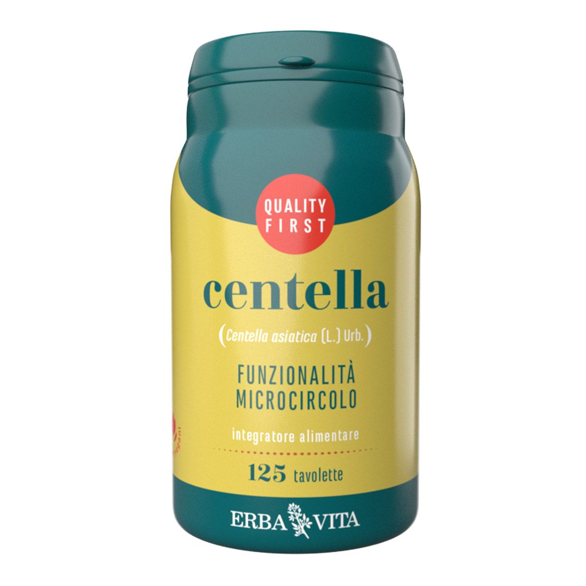 Erba Vita Centella Asiat Integratore 125 Tavolette