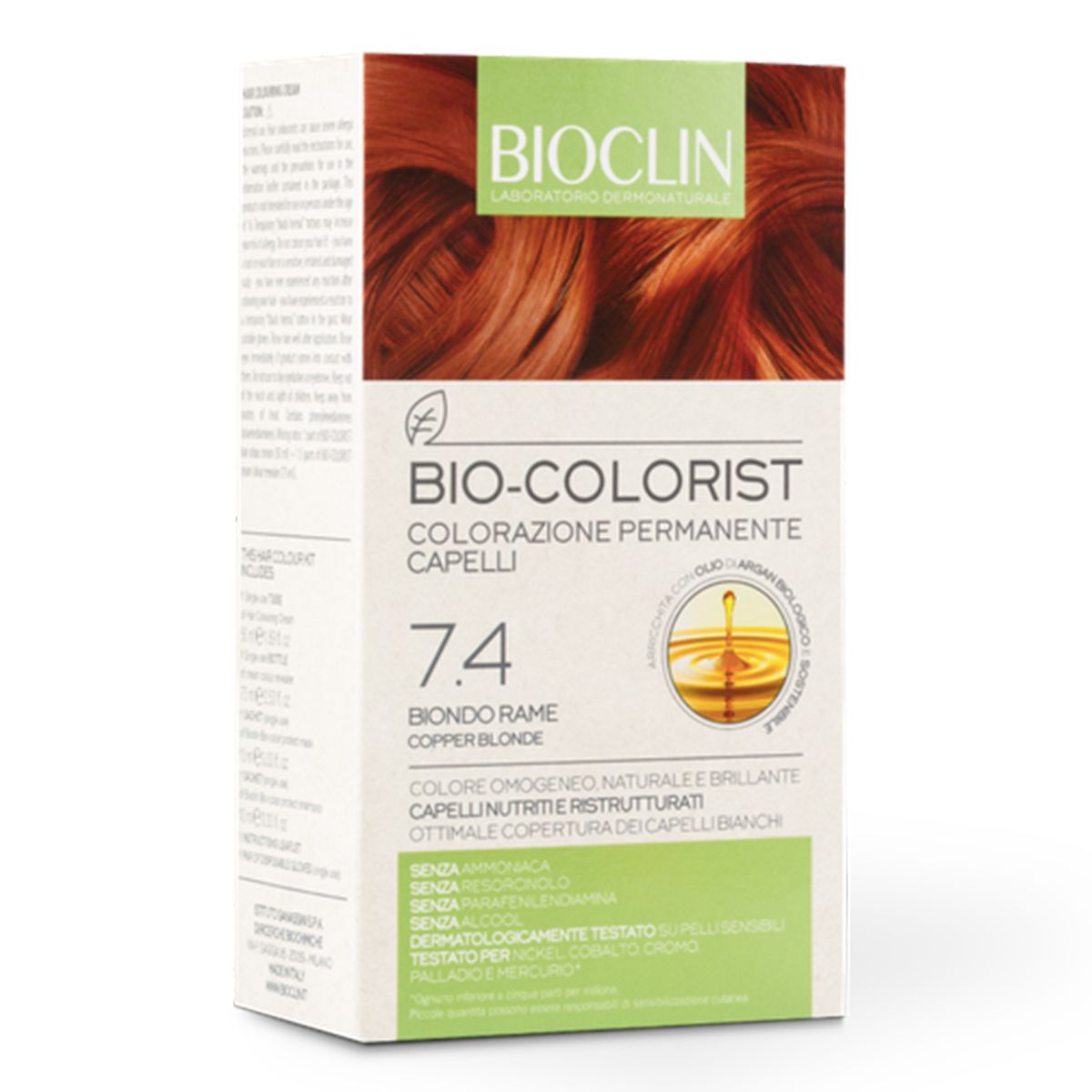 Bioclin Bio-colorist 7.4 Biondo Rame