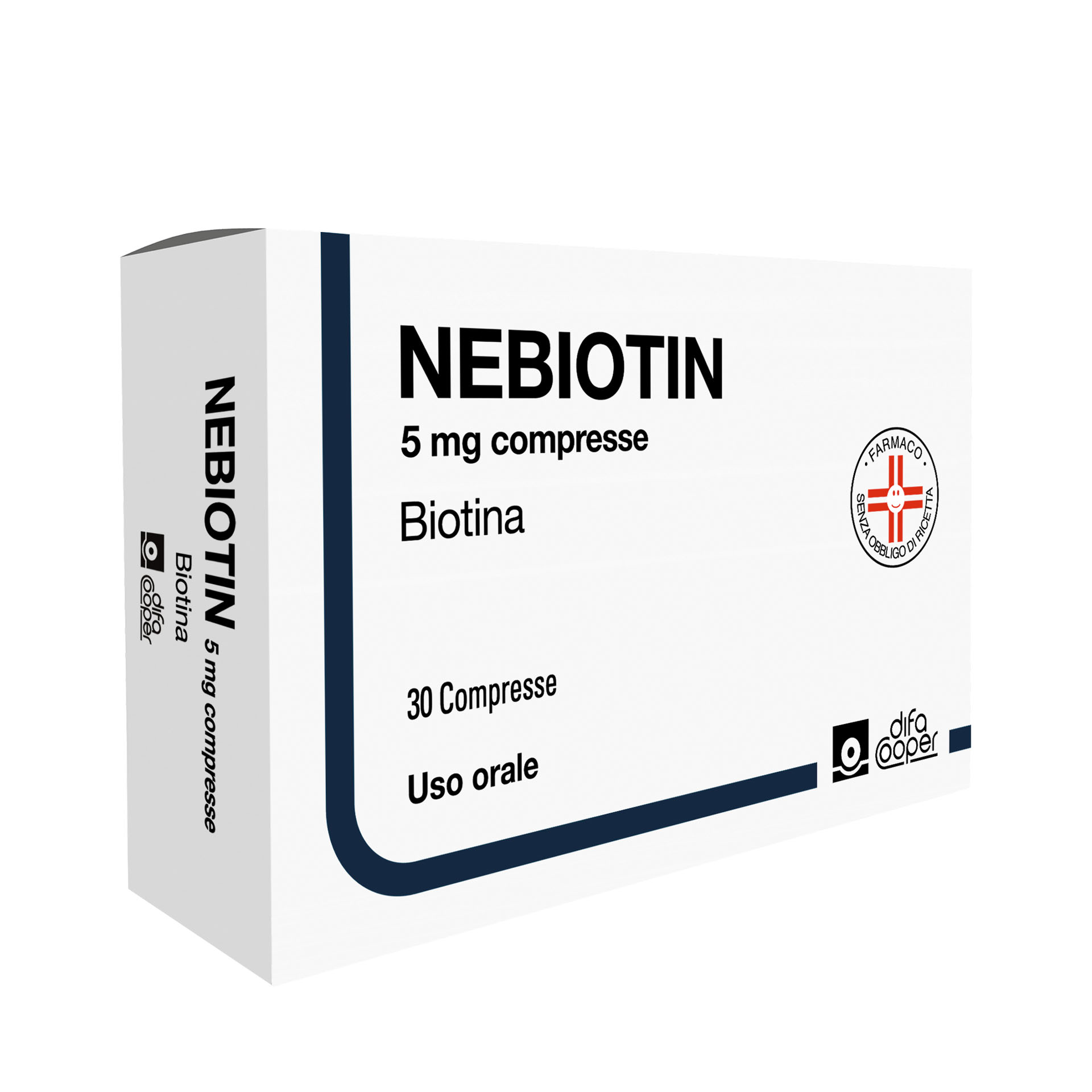 Nebiotin Biotina 5mg 30 Compresse