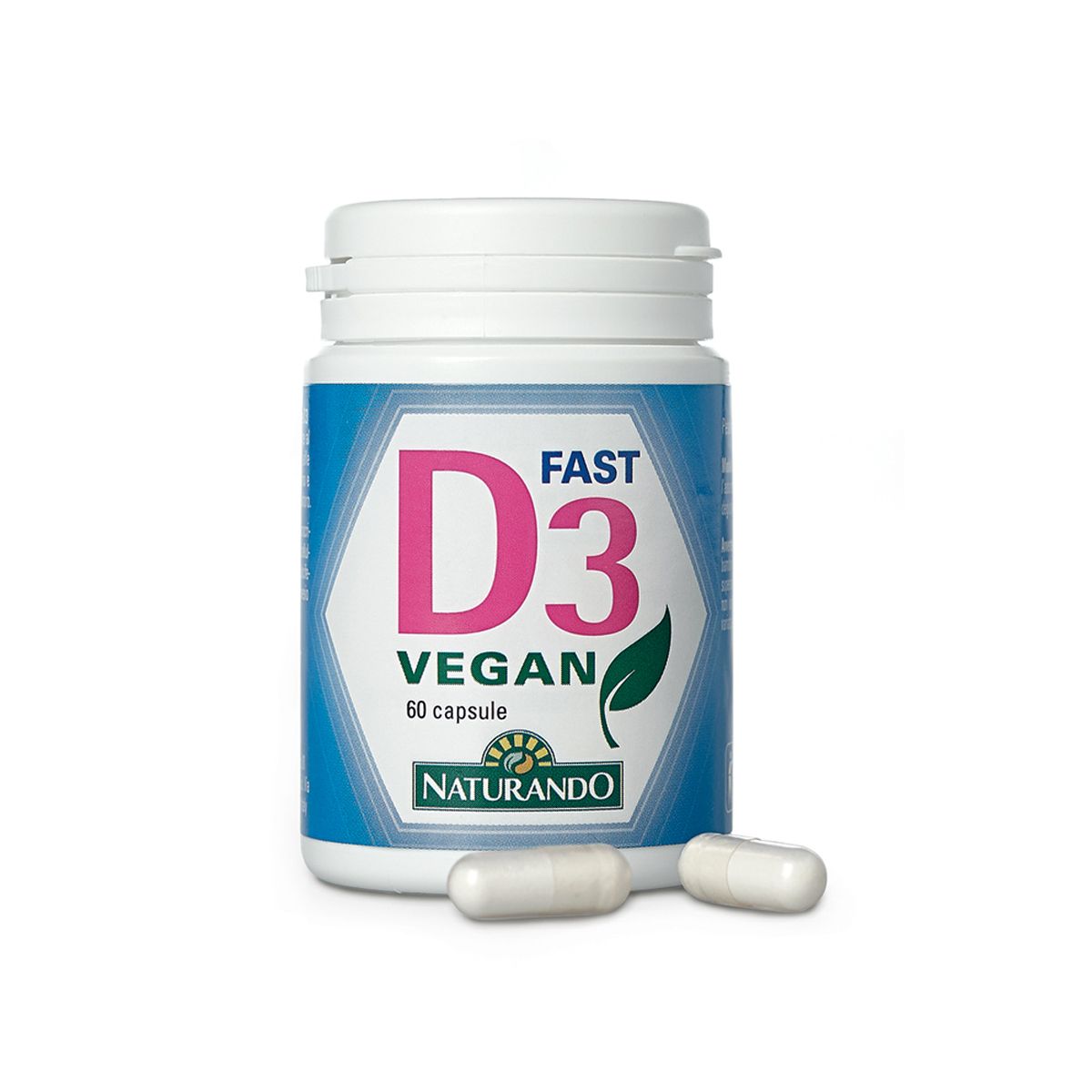 D3 Fast Vegan Integratore Ossa 60 Capsule