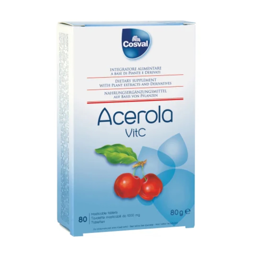 Acerola Vitamina C Integratore Difese Immunitarie 80 Tavolette
