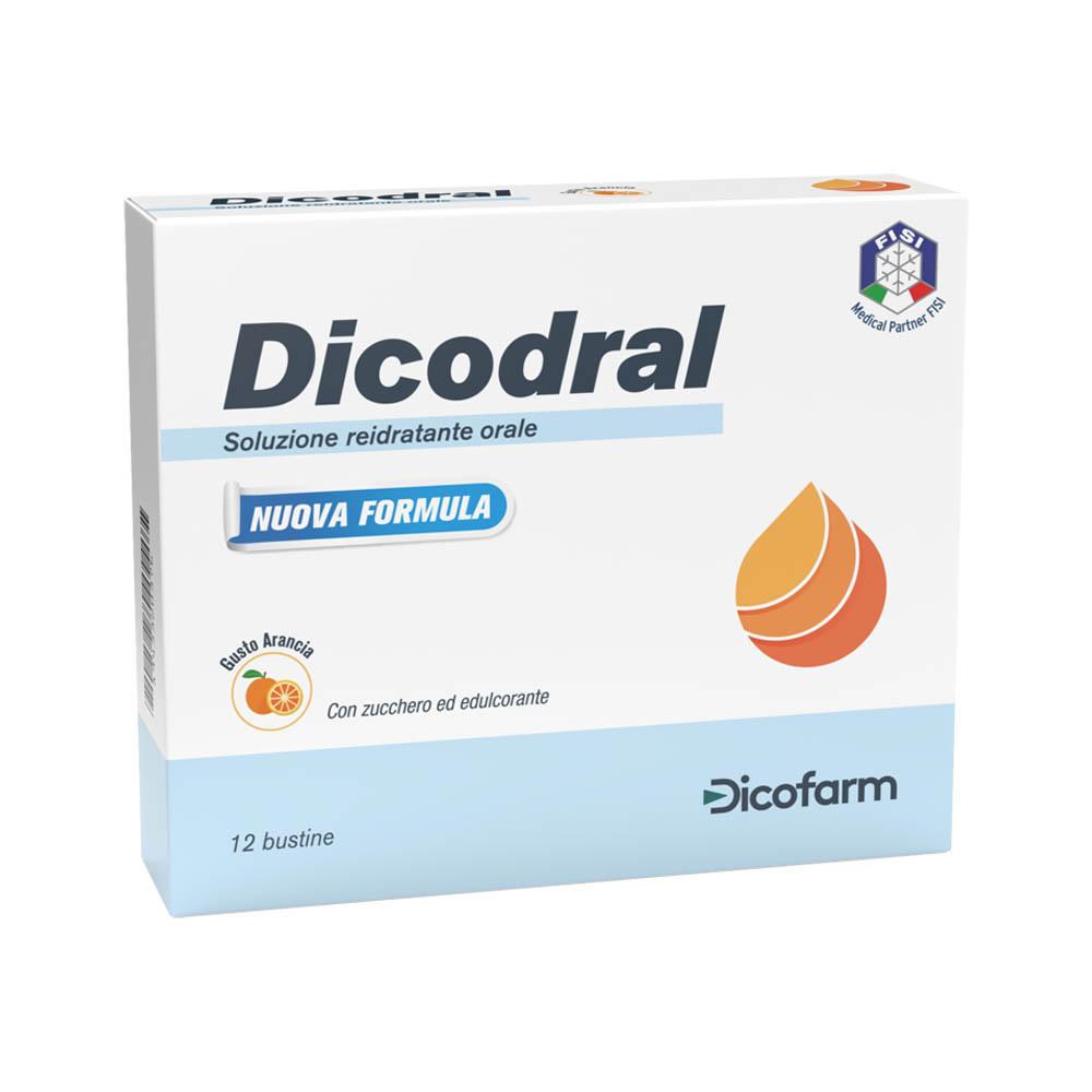 Dicodral Soluzione Reidratante Orale 12 Bustine