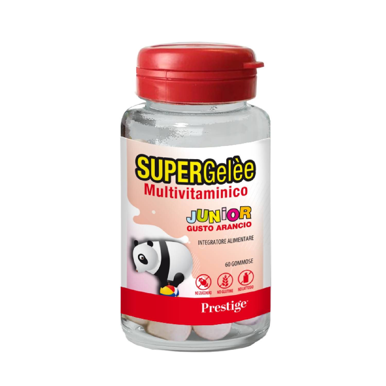 Supergelee multivitamine Junior Integratore 60 Caramelle