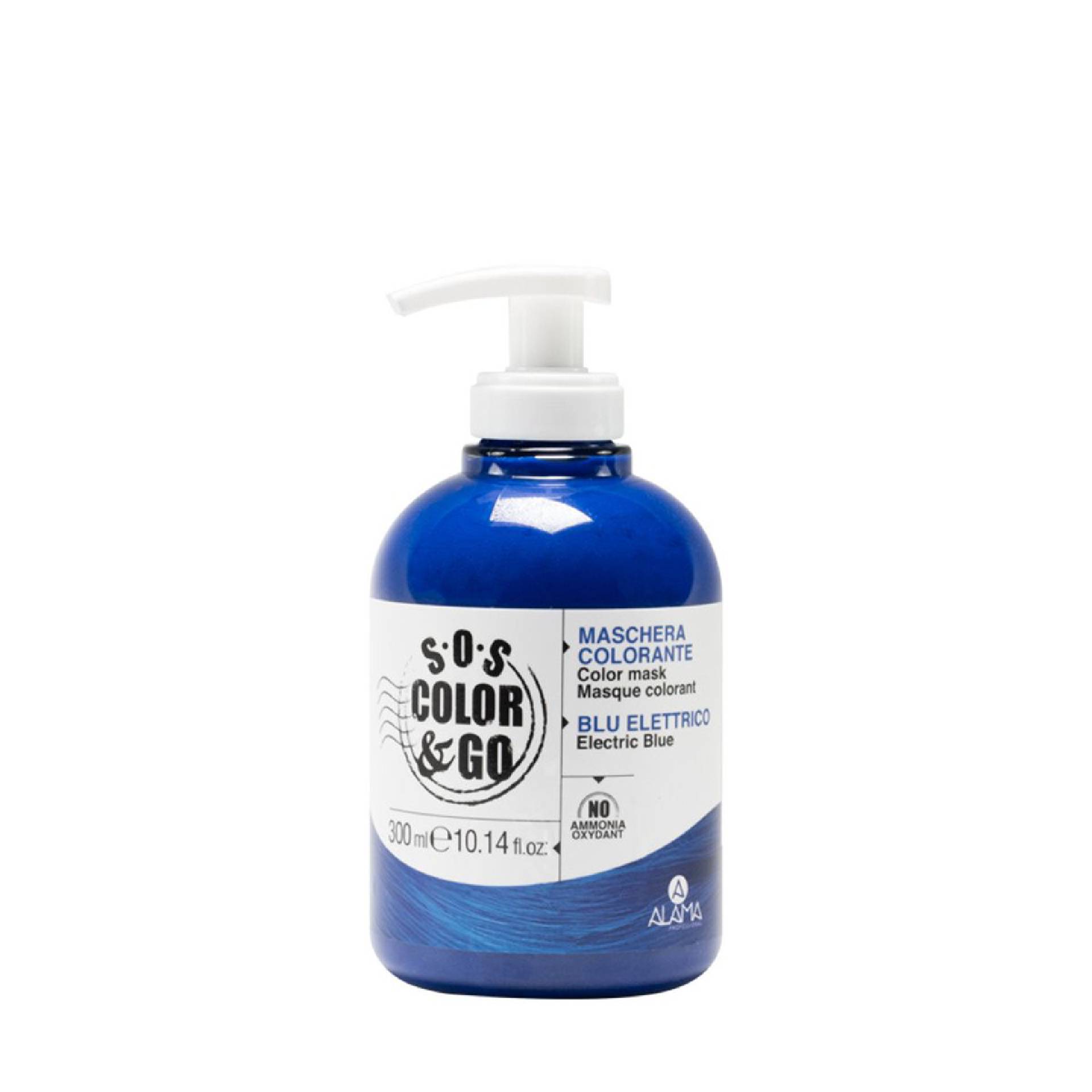 Alama Maschera Colorata Condizionante Blu Elettrico 300ml