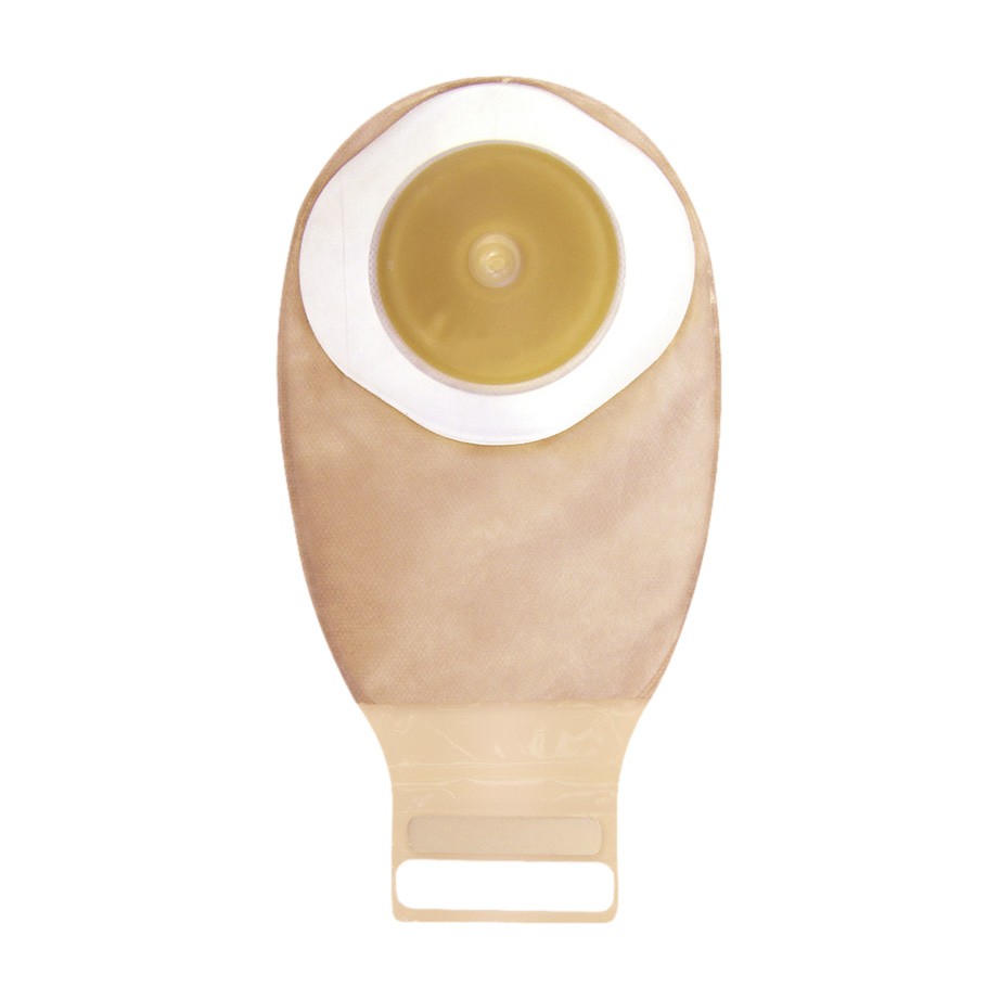 image - 930989239 - Sacca monopezzo a fondo aperto con barriera cutanea in Durahesive, filtro e chiusura InvisiClose, ideale per l'uso quotidiano in pazienti con ileostomia. - 4874500_2.jpg