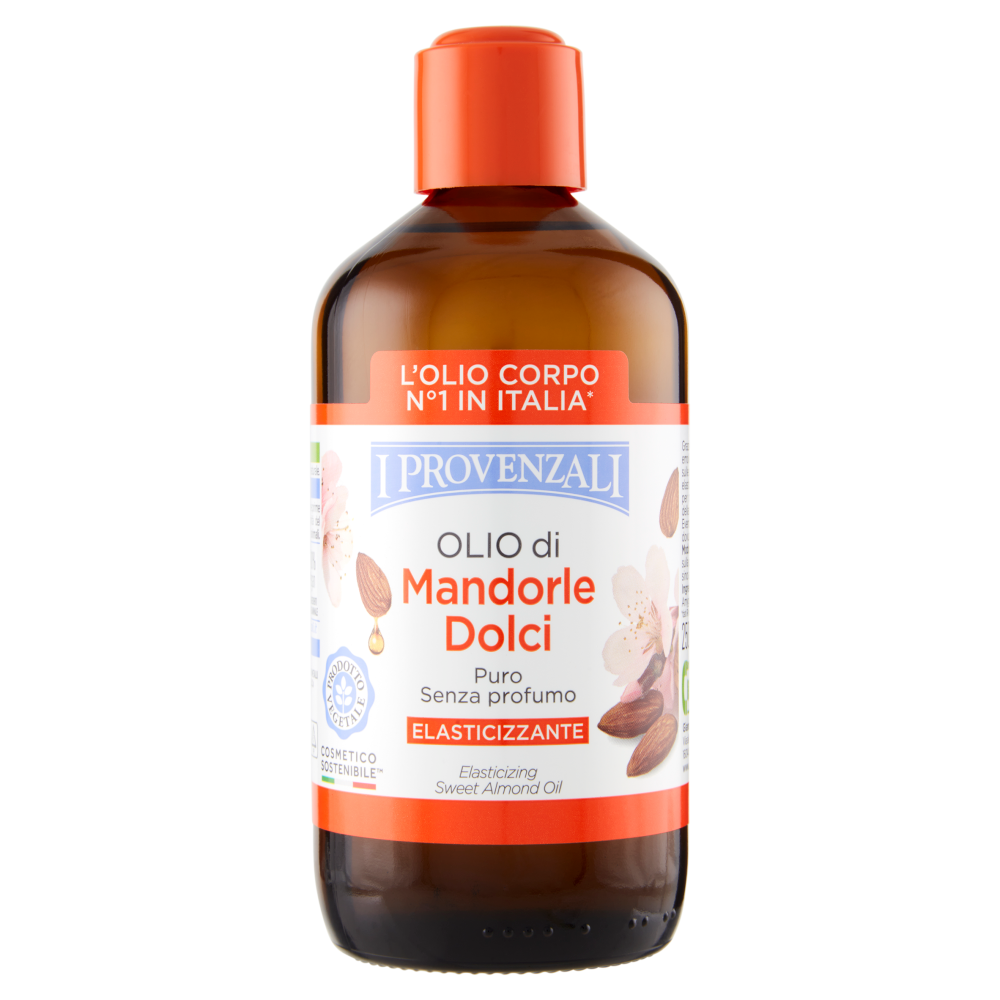 I Provenzali Olio Di Mandorle Dolci Puro Senza Profumo Elasticizzante 250ml