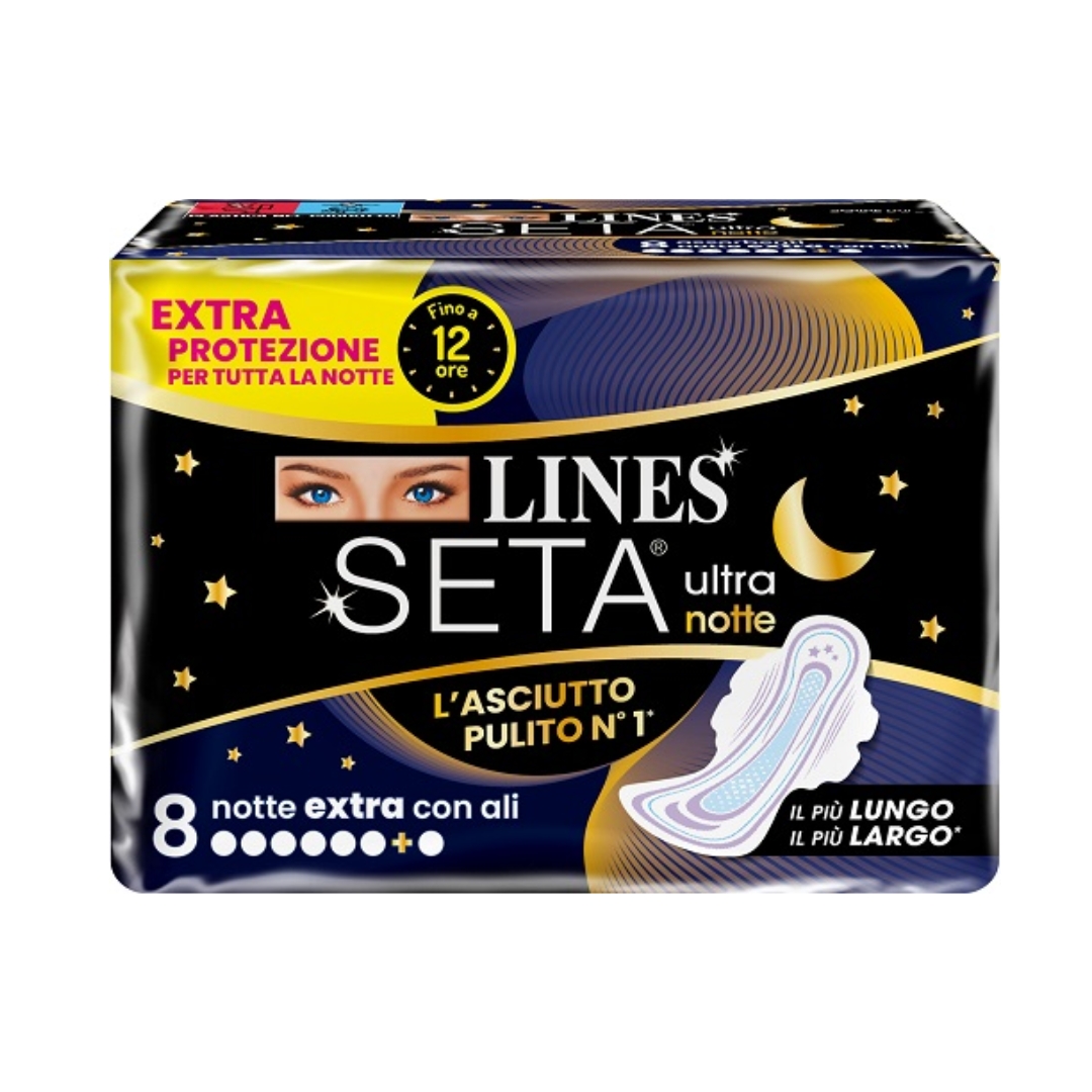 image - 985649262 - LINES SETA ULTRA ASSORBENTI NOTTE 8 PEZZI - 4755656_2.jpg