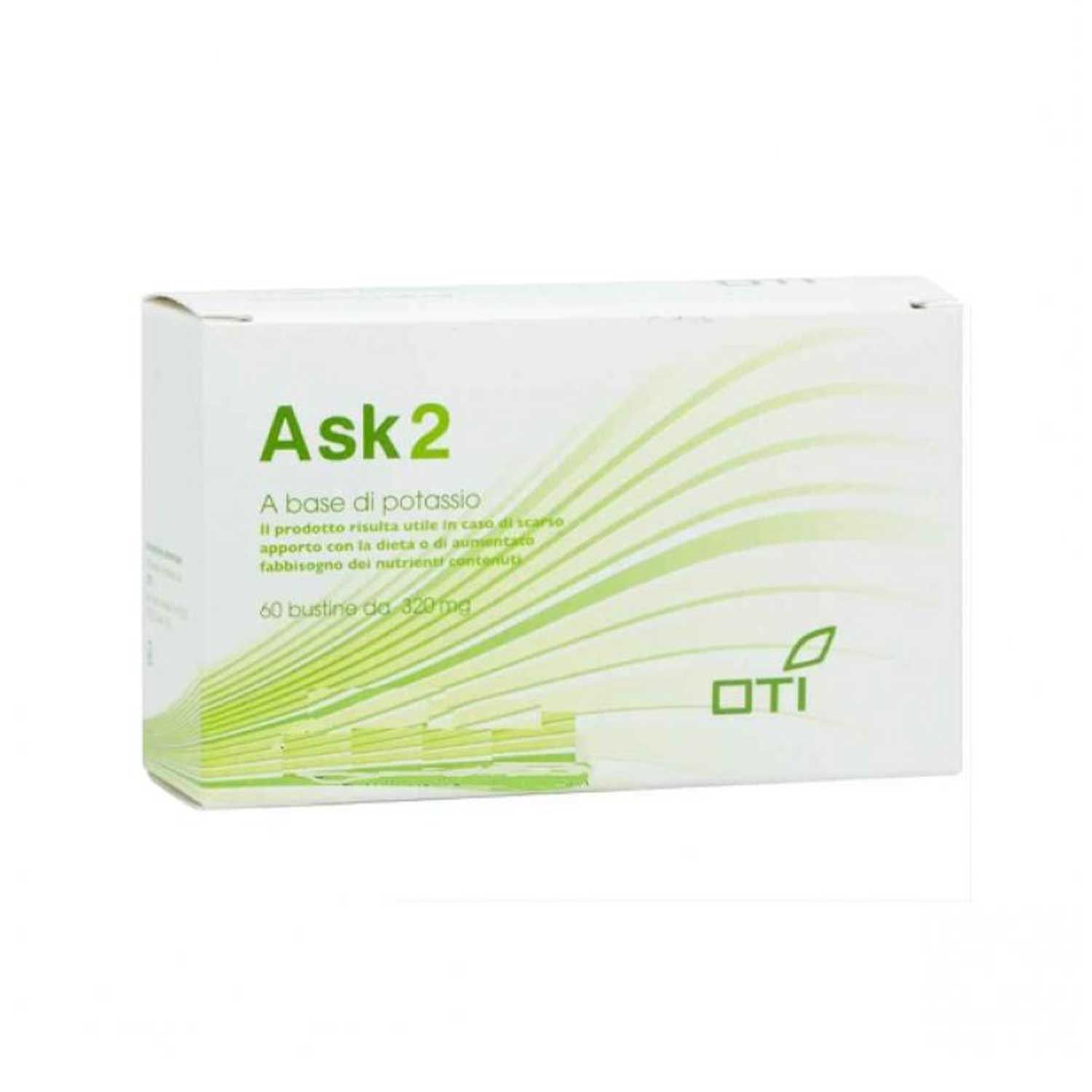 Ask 2 Integratore Potassio 60 Bustine