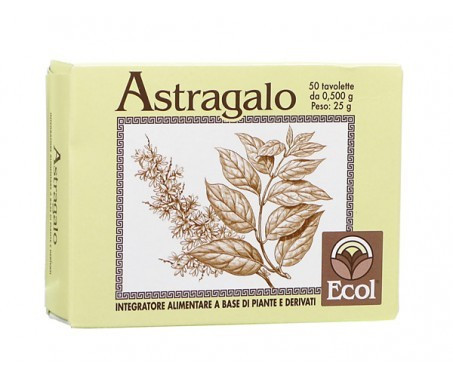 Astragalo 500mg Integratore 50 Tavolette