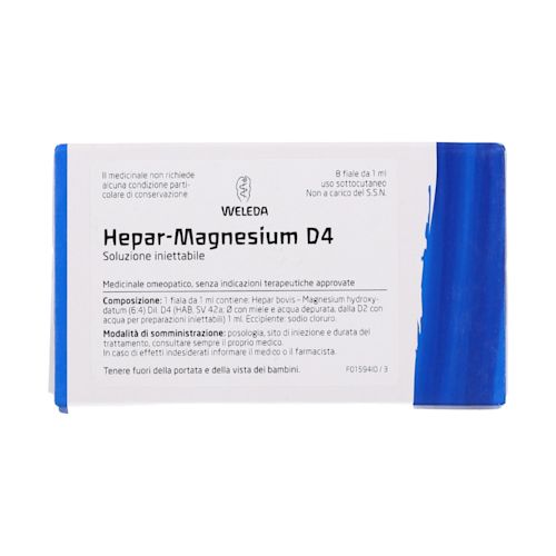 image - 800131361 - WELEDA HEPAR MAGNESIUM D4 8 FIALE DA 1 ML L'UNA - 4864324_1.jpg
