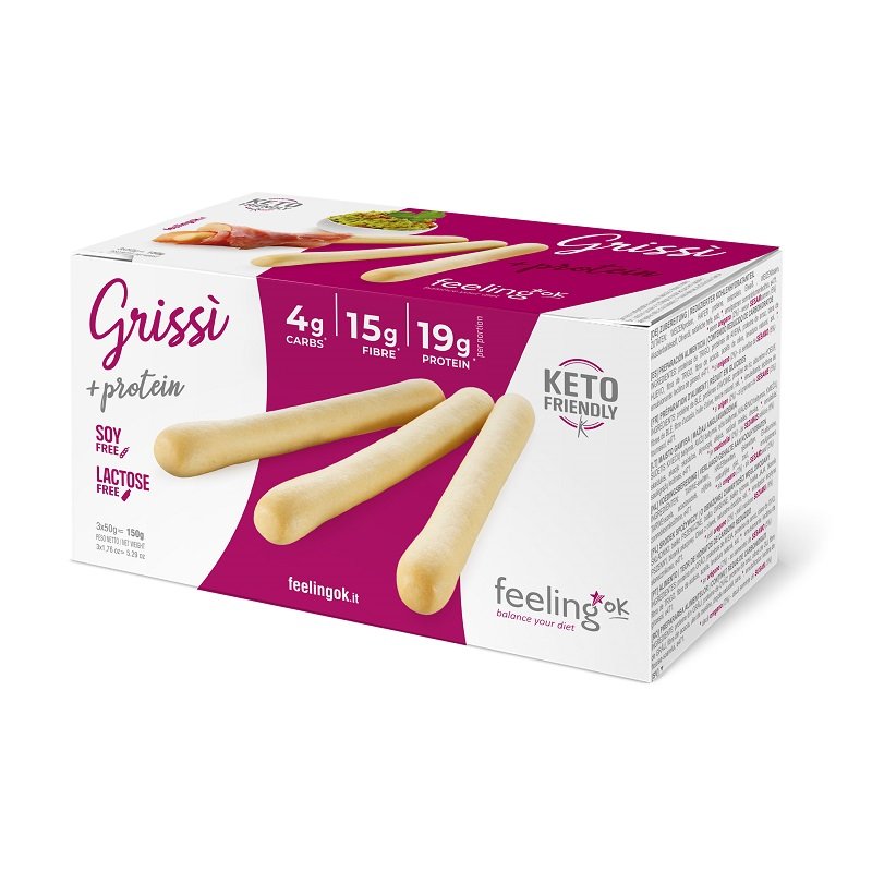 Feeling Ok Grissì Grissini Origano 3x50g