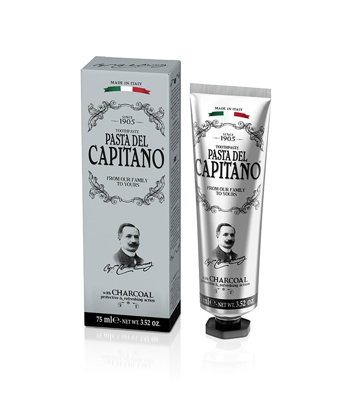 Pasta Del Capitano 1905 Dentifricio Al Carbone Vegetale 75ml