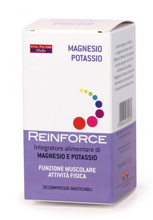 901128088 - REINFORCE MAGNESIO + POTASSIO 30 COMPRESSE MASTICABILI - 4773106_1.jpg