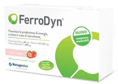 Metagenics Ferrodyn Ferro 84 Compresse Masticabili