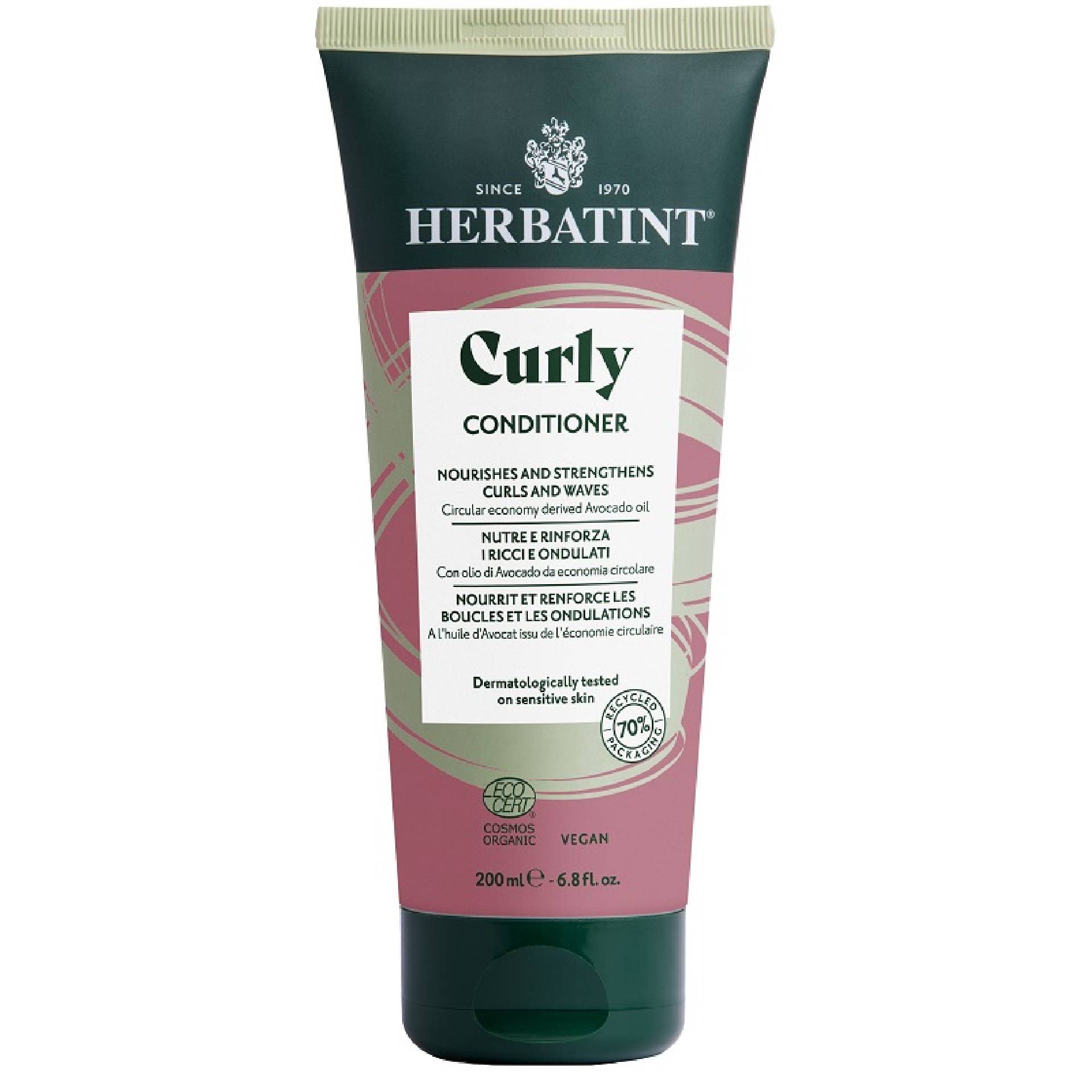 Herbatint Curly Balsamo Per Capelli 200ml