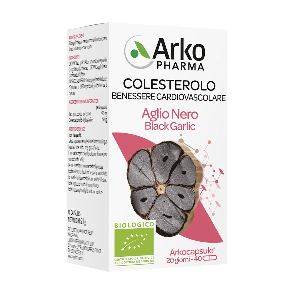 image - 980769448 - ARKOCAPSULE AGLIO NERO BIO 40 CAPSULE - 4736808_4.jpg