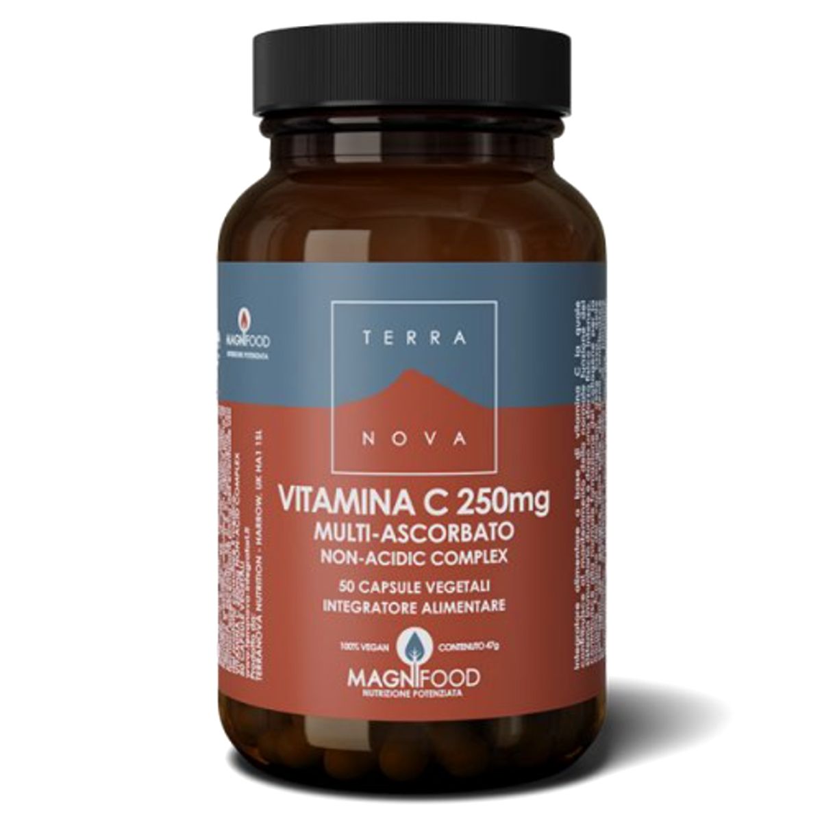 Terranova Complesso Vitamina C Integratore immunostimolante 50 Capsule