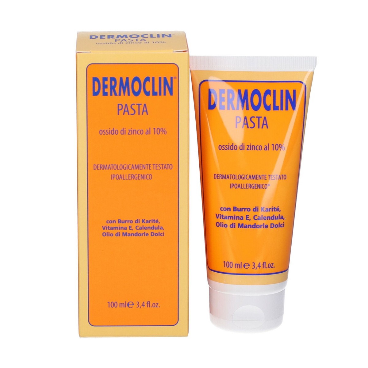 Dermoclin Pasta Dermatologica Ossido Di Zinco 10% 100ml