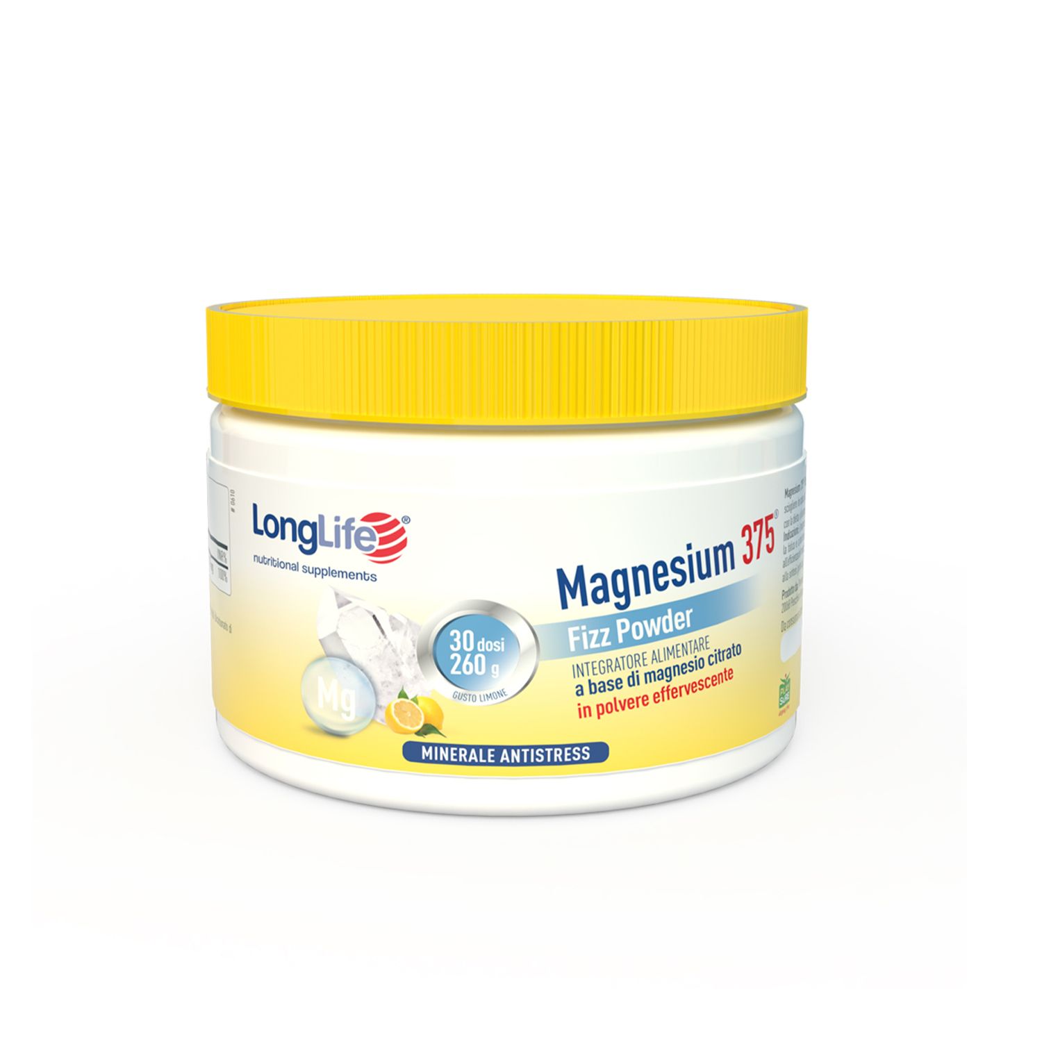 Longlife Magnesium 375 Integratore Energetico 260g