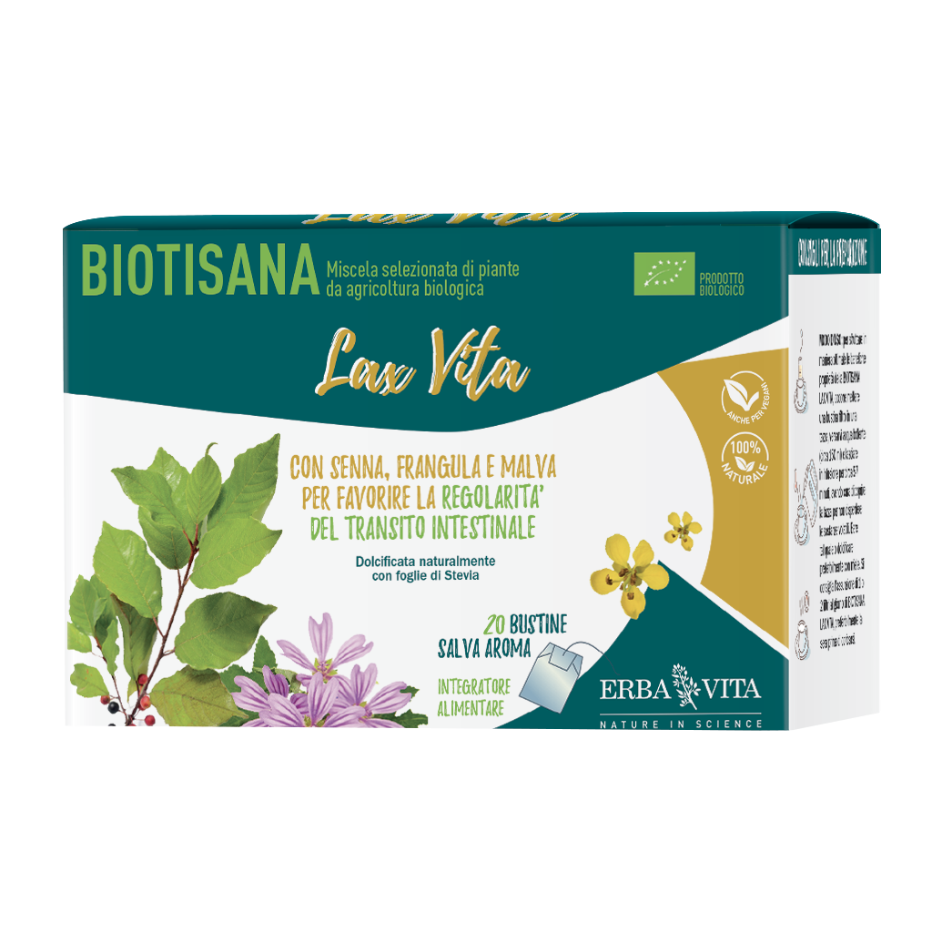 Erba Vita Biotisana Lax Vita Tisana Intestino 20 Bustine