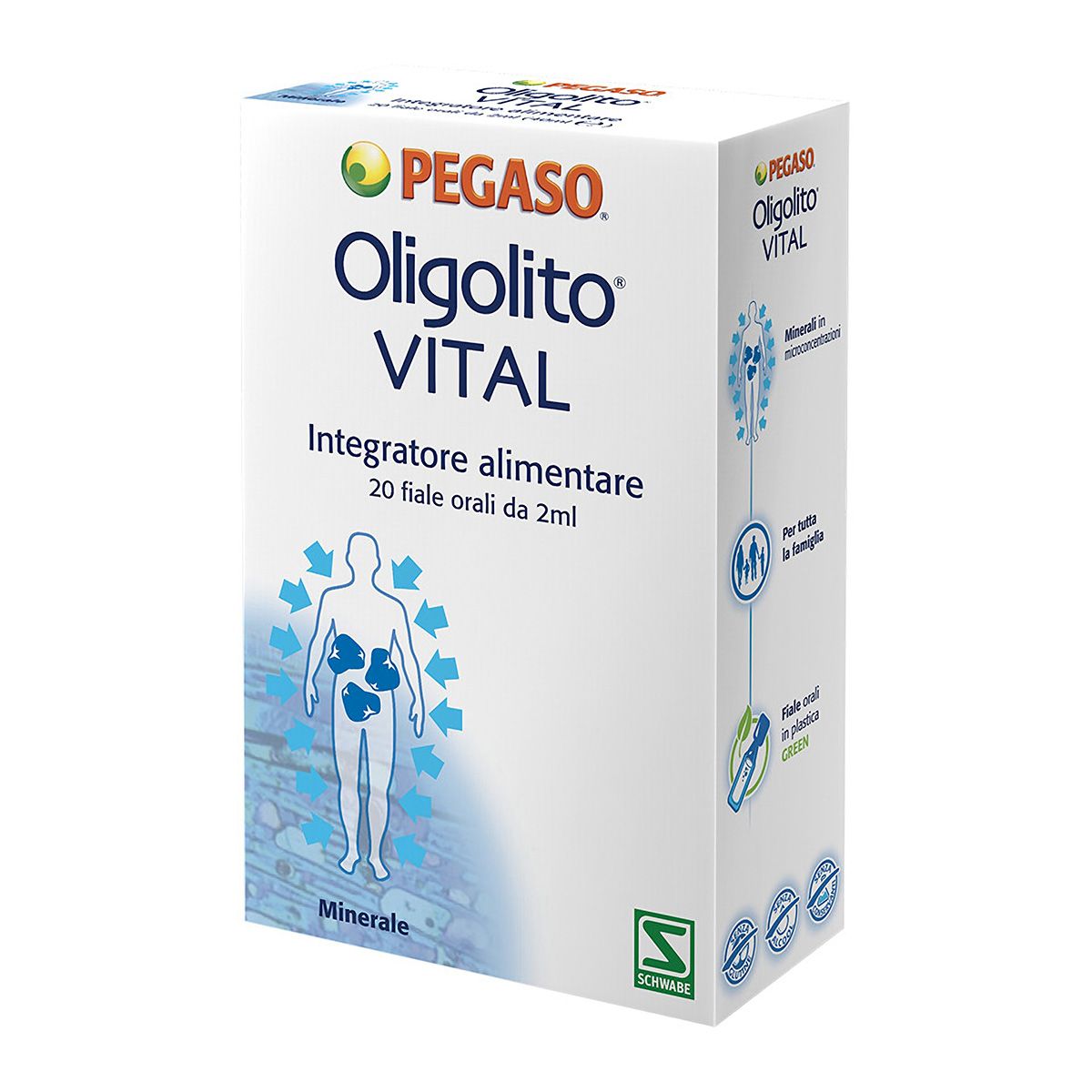 Pegaso Oligolito Vital Integratore 20 Fiale 2ml