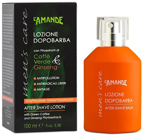 981070244 - L'AMANDE MAN'S CARE LOZIONE DOPOBARBA RINFRESCANTE ANTI ARROSSAMENTO CON ALCOOL 100 ML - 4784066_1.jpg