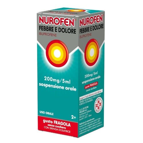 image - 038955062 - NUROFEN FEBBRE E DOLORE*orale sosp 100 ml 200 mg/5 ml fragola senza zucchero con siringa dosatrice - 4798205_1.jpg