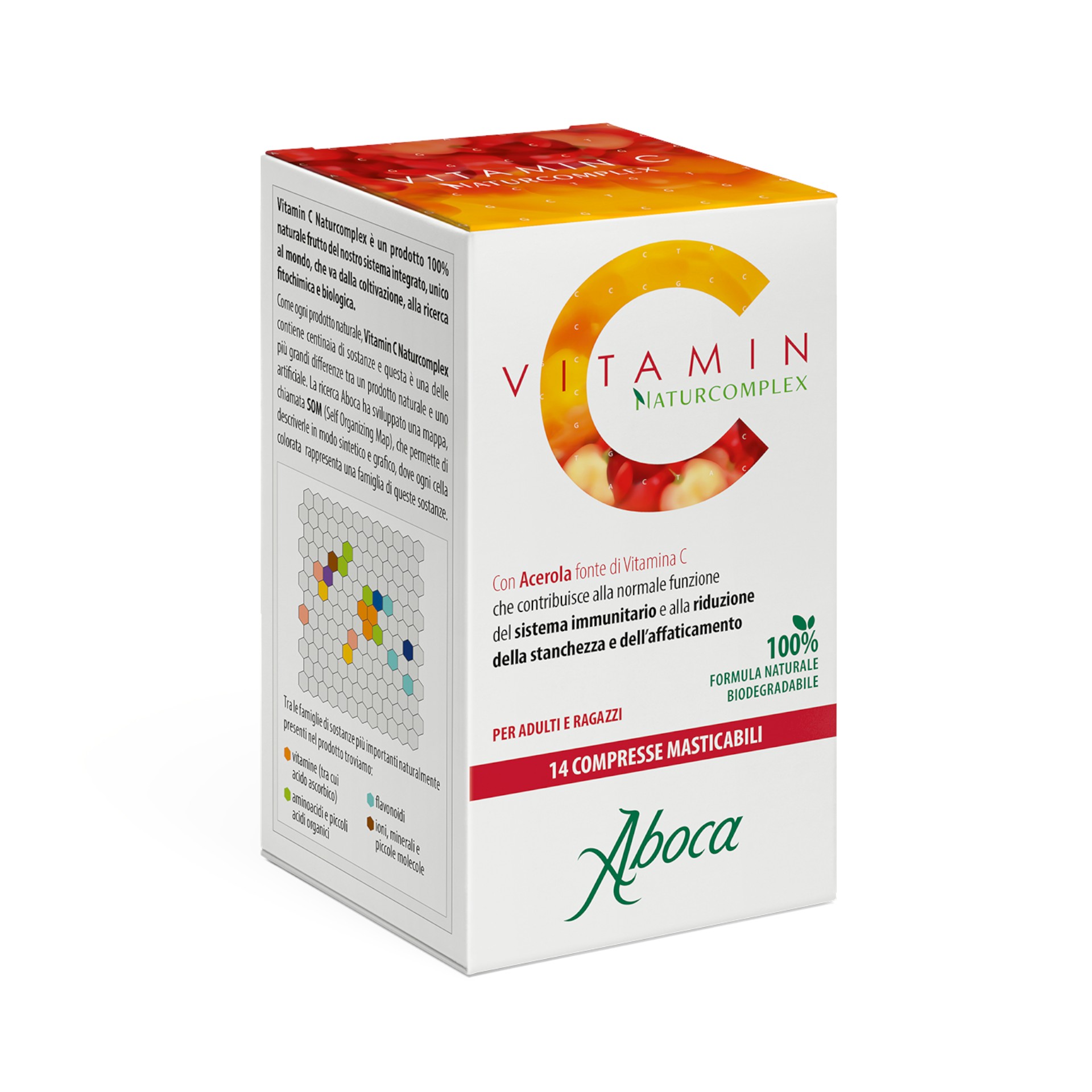 Aboca Vitamin C Naturcomplex Integratore Vitamina C 14 Compresse