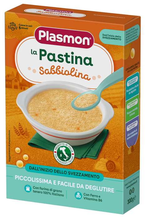 image - 987668441 - Pastina di grano tenero in formato sabbiolina, arricchita con calcio, ferro e vitamine del gruppo B, ideale per bambini a partire da 6 mesi. - 4866473_1.jpg