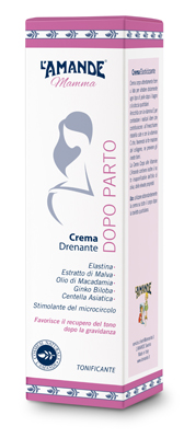 L'amande Crema Drenante Dopo Parto Mamma 150ml