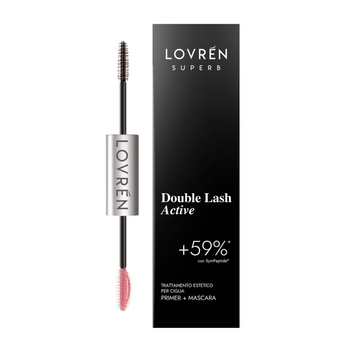 Lovren Superb Double Lash Active Primer 4,5ml + Mascara 5ml