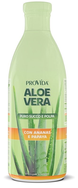 Provida Aloe Vera Puro Succo E Polpa Ananas Papaya 1 Litro