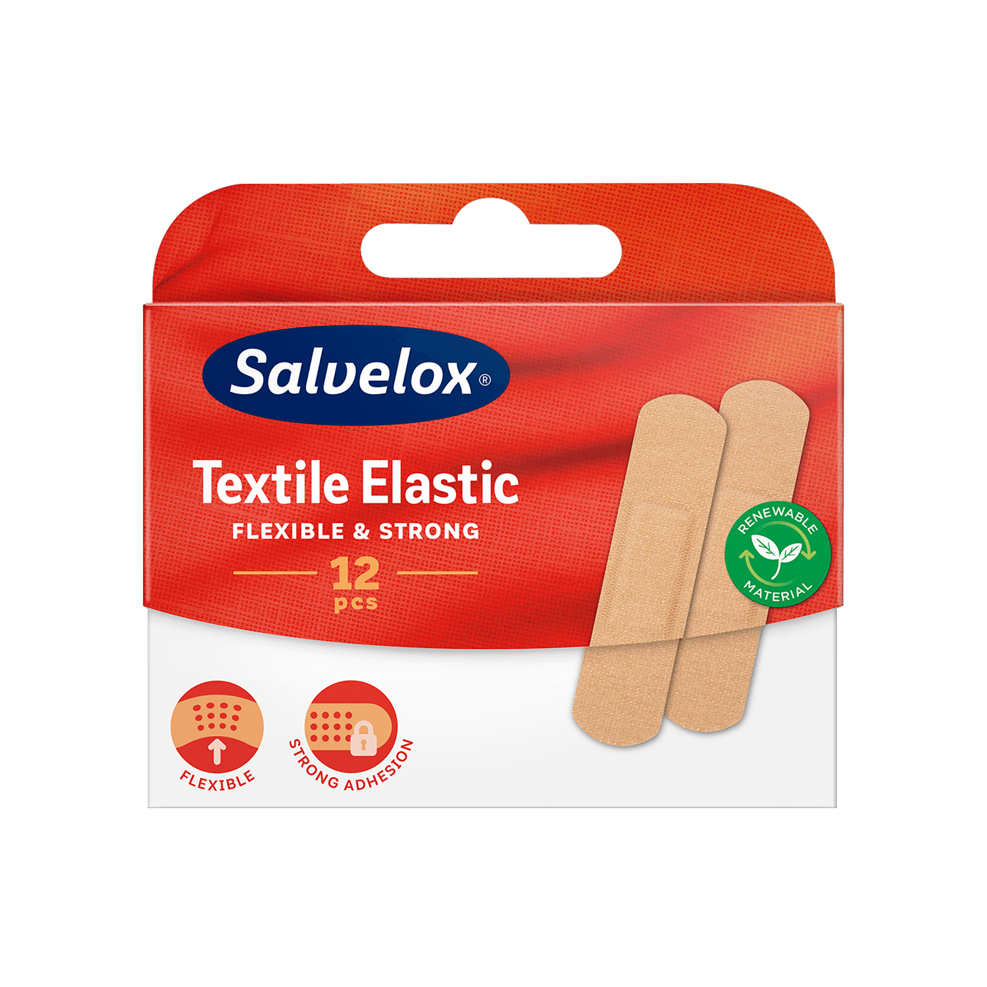 Salvelox Cerotti Textile Elastic 12 Pezzi