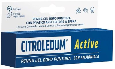 Citroledum Family Penna Gel Dopo Puntura Con Ammoniaca 15ml